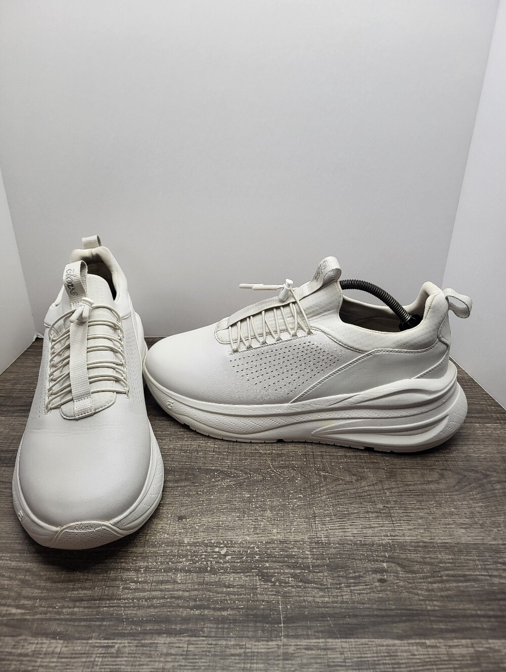 Clove Forte Shoes White Slip Resistant Nursing Healthcare Waterproof Mens Sz 12